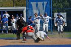 Baseball vs WPI  Wheaton College Baseball vs WPI. - Photo By: KEITH NORDSTROM : Wheaton, baseball